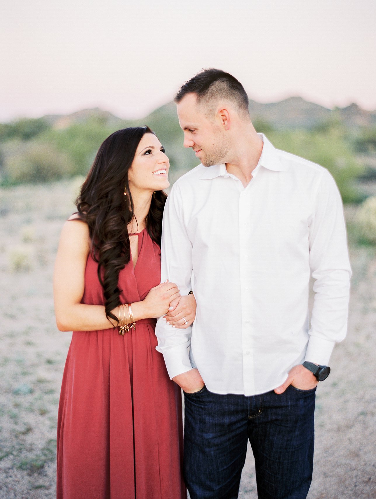 Desert Engagement Photos - Scottsdale Wedding Photographer | Rachel Solomon Photography_8162