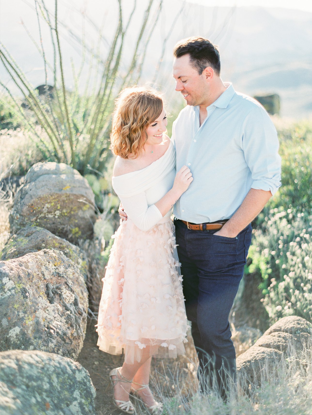 Desert engagement photos - Scottsdale Wedding Photographer | Rachel Solomon Photography_8545