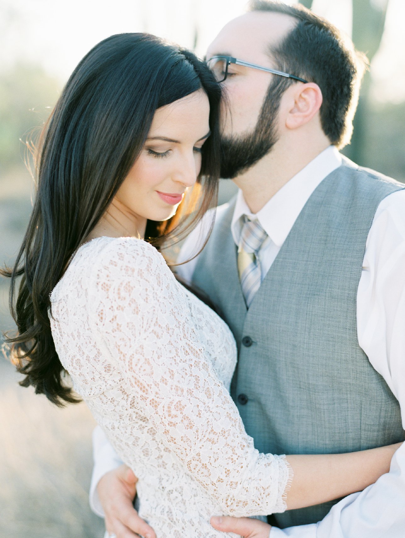Arizona Desert engagement photos - Rachel Solomon Photography Blog - Phoenix Wedding Photographer