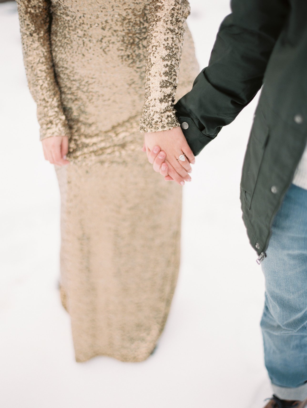 Arizona Snow Engagement - Scottsdale Wedding Photographer | Rachel Solomon Photography