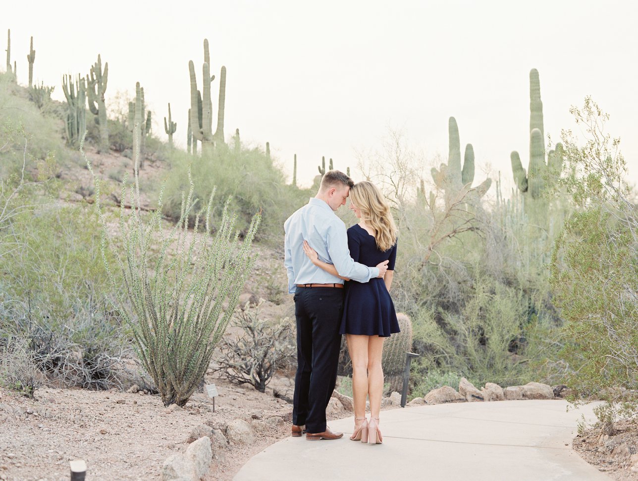 Desert Botanical Garden engagement photos - Phoenix Wedding Photographer - Rachel Solomon Photography