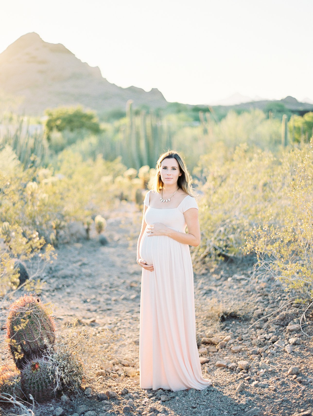 Desert maternity photos - Rachel Solomon Photography