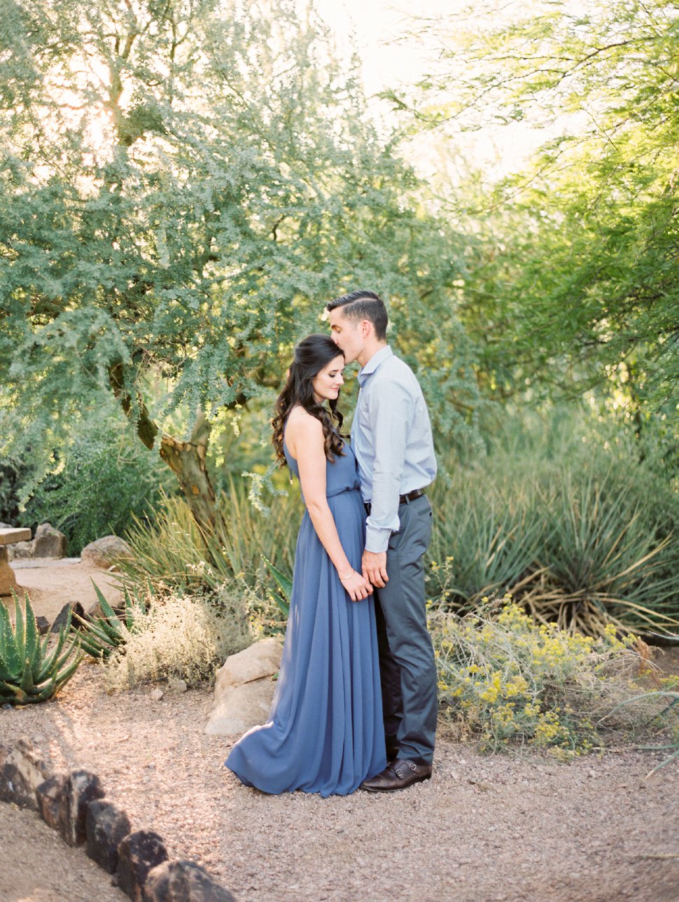 Desert Botanical Garden engagement photos - Rachel Solomon Photography