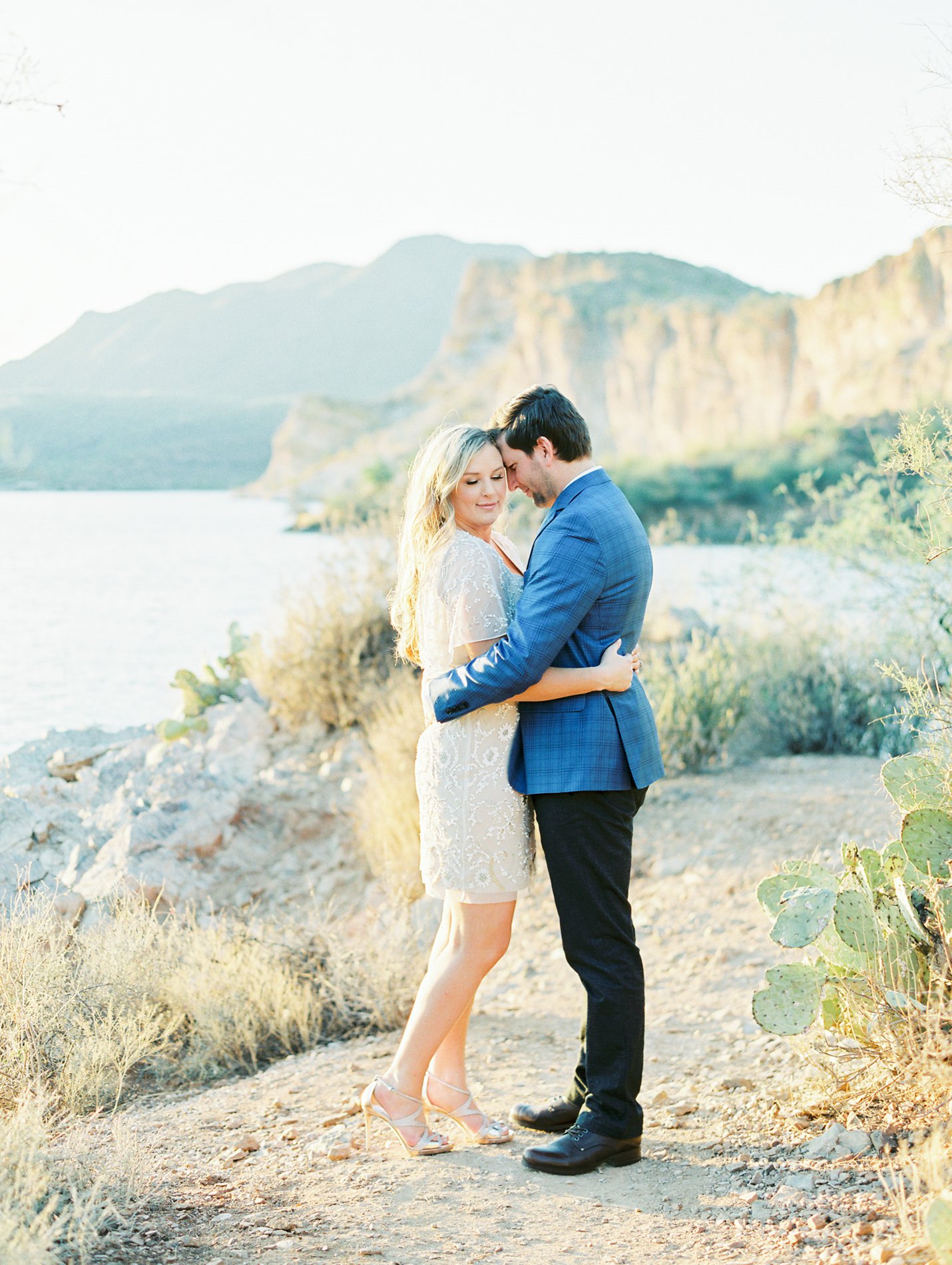 Desert Engagement Photos - Phoenix Wedding Photographer - Rachel Solomon Photography