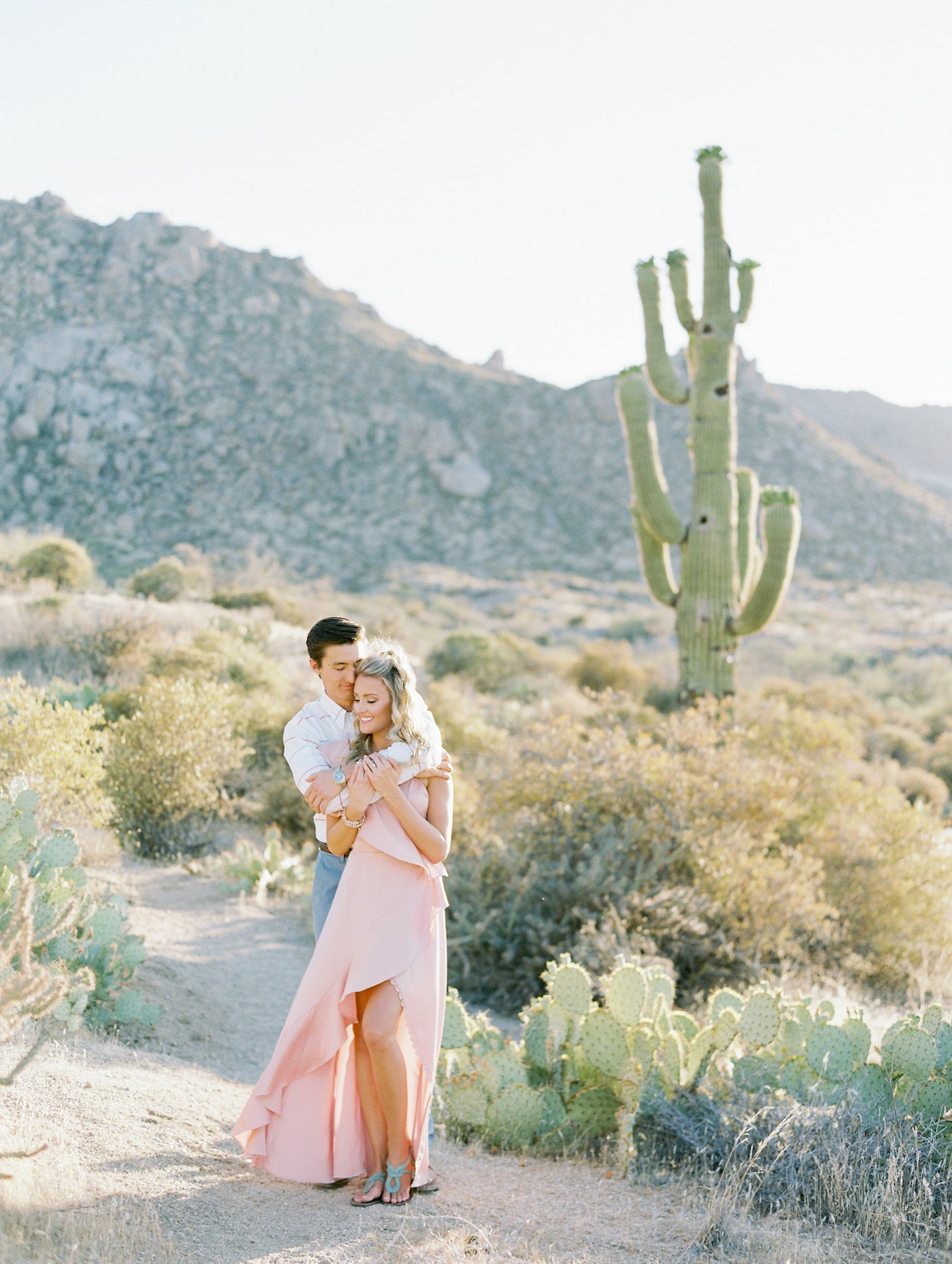 Arizona Desert Engagement - Rachel Solomon Photography