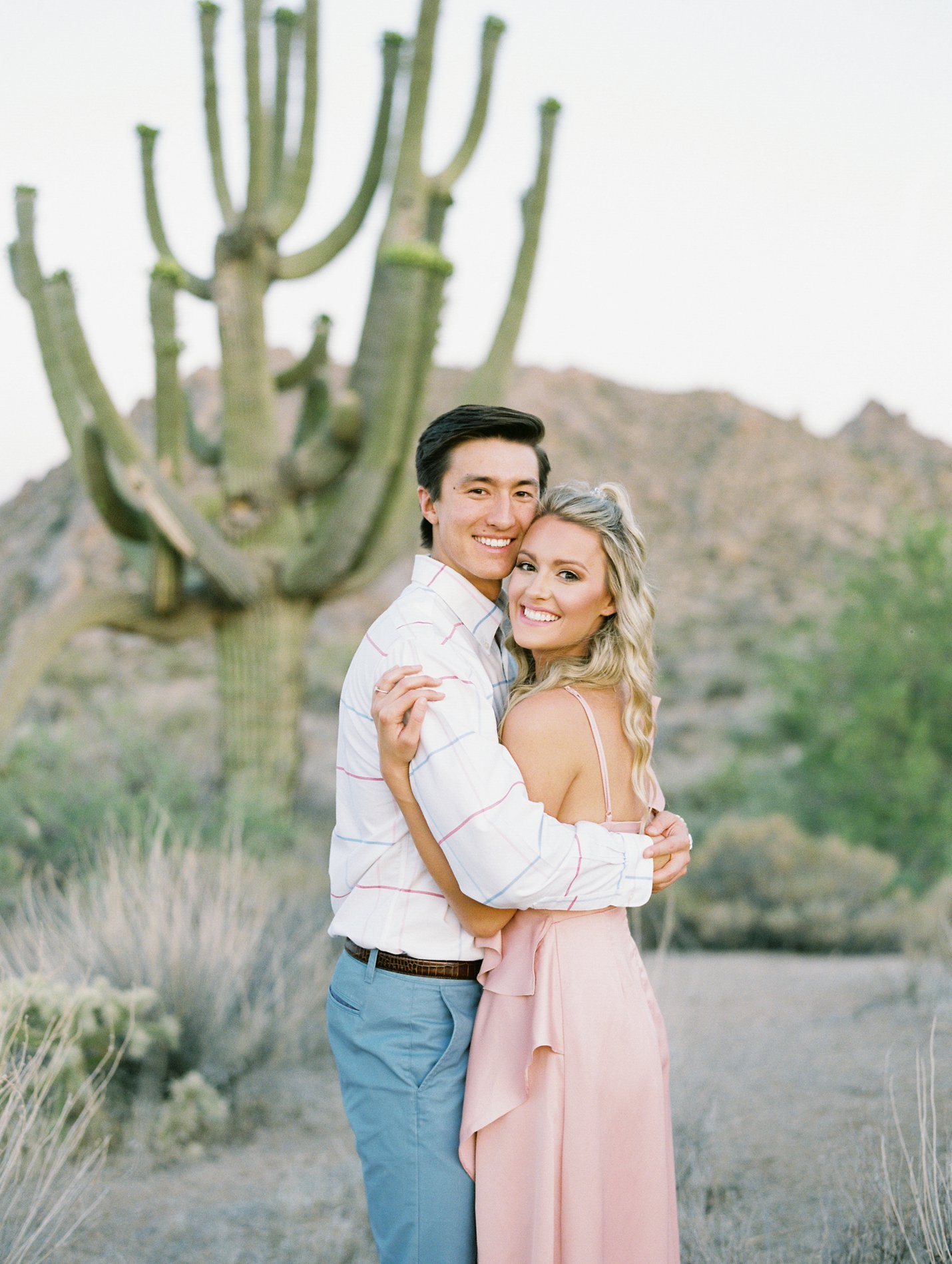 Arizona Desert Engagement - Rachel Solomon Photography