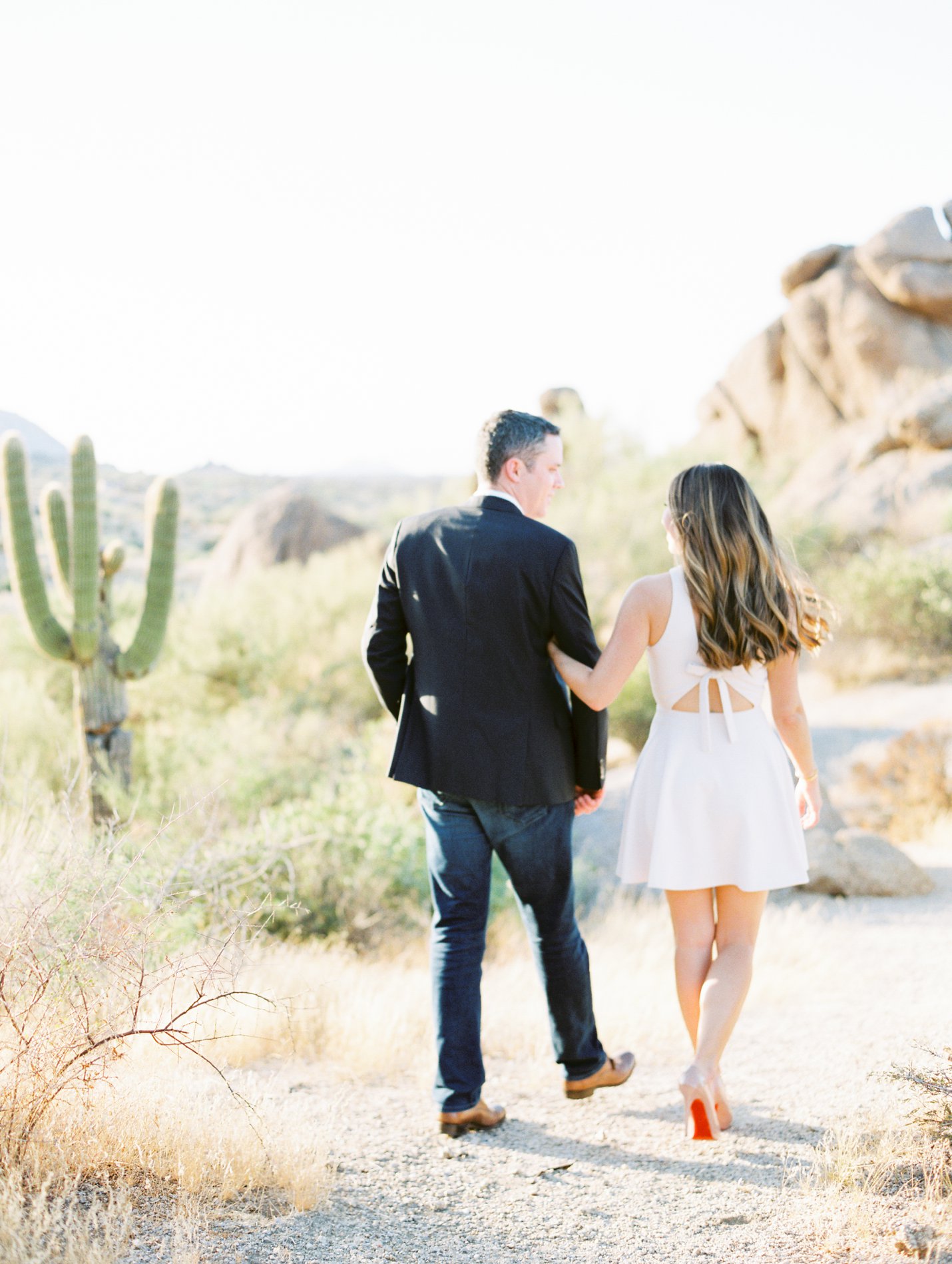 Arizona desert engagement photos - Rachel Solomon Photography