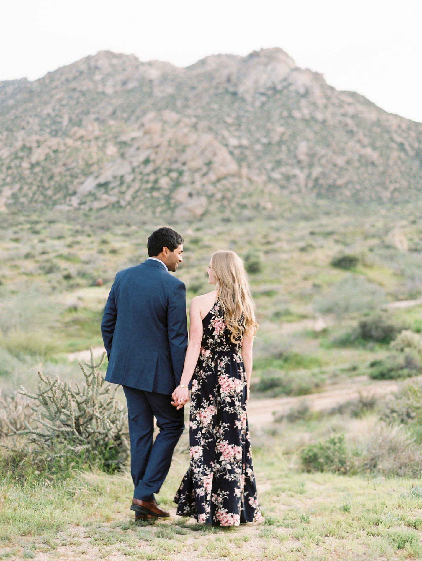 Arizona desert engagement - Rachel Solomon Photography