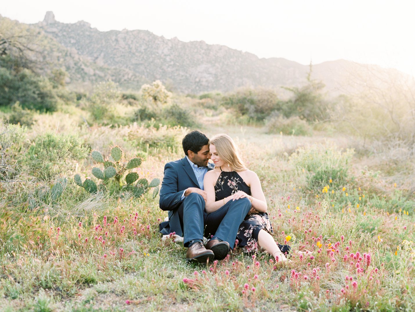 Arizona desert engagement - Rachel Solomon Photography