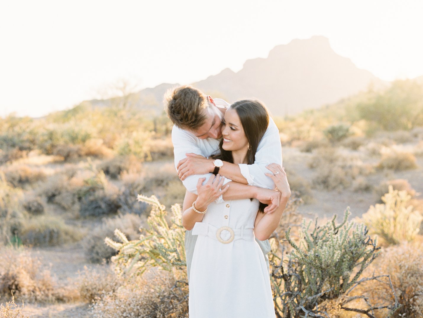 Phoenix Desert Engagement - Rachel Solomon Photography